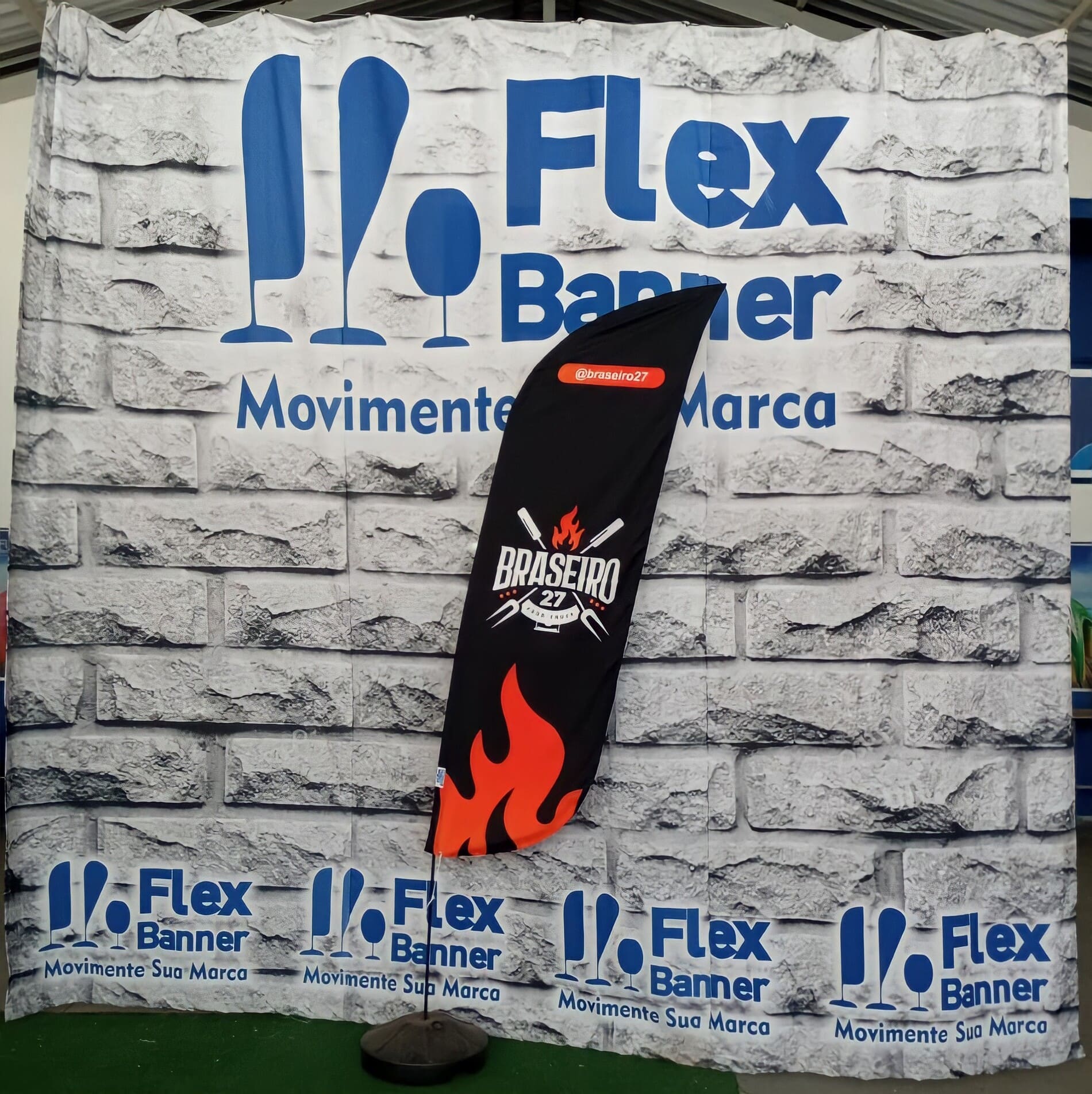 Windbanner modelo pena